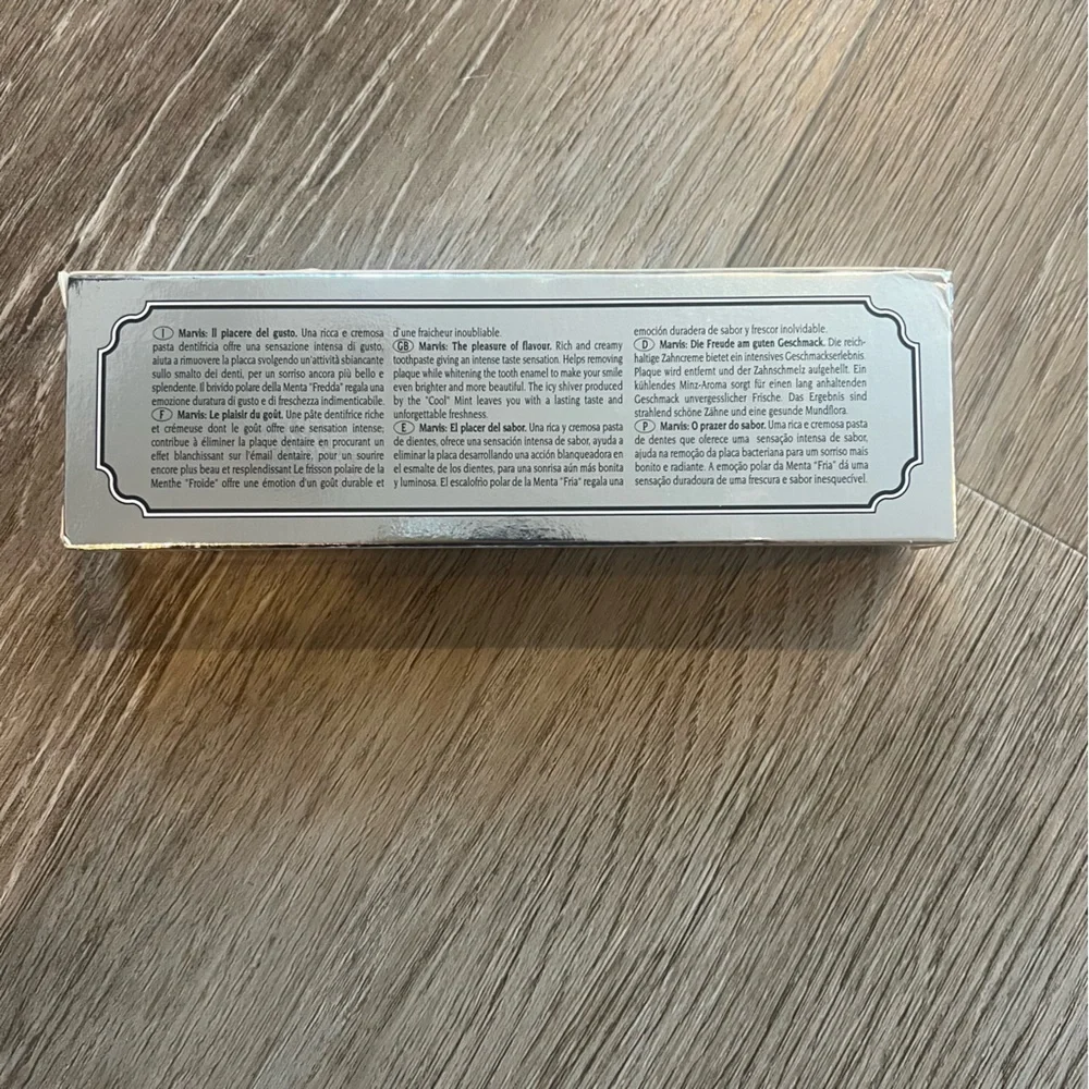 NWT Marvis Whitening Mint toothpaste - Picture 7 of 8